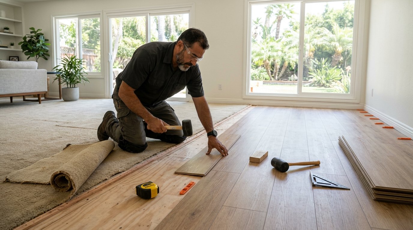 How Much Does Carpet Removal and LVP Installation Cost for Homes in Santee, CA